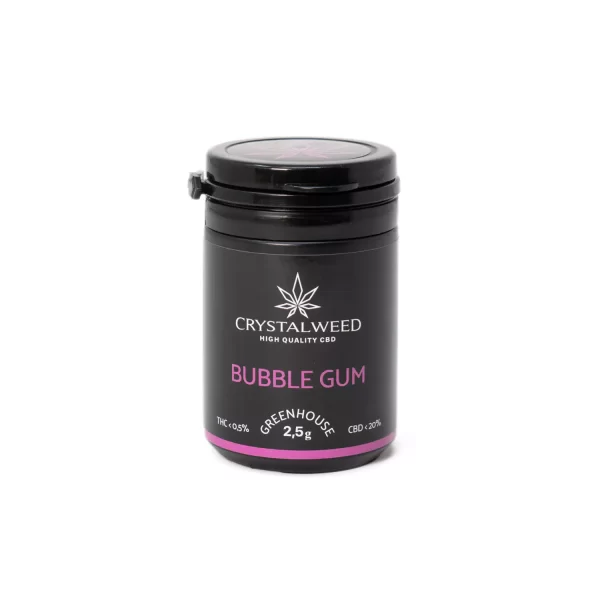 bubble gum cannabis light 2.5g pot