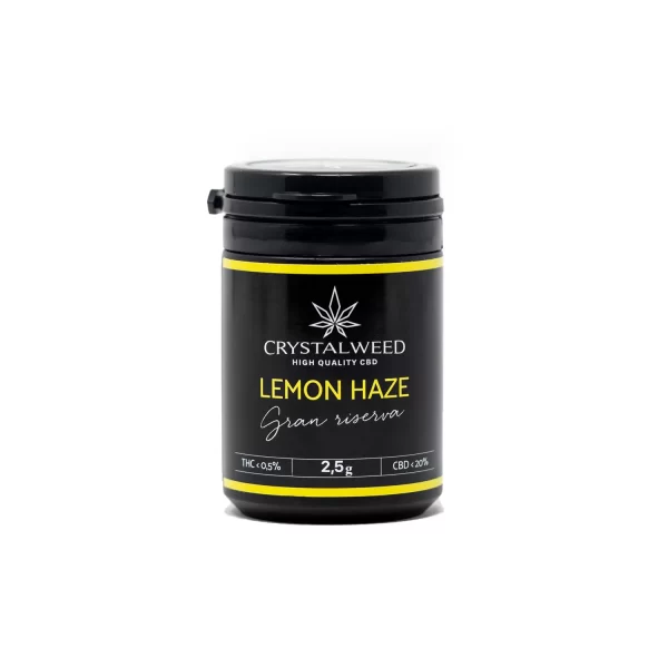 lemon haze cannabis light 2.5g pot