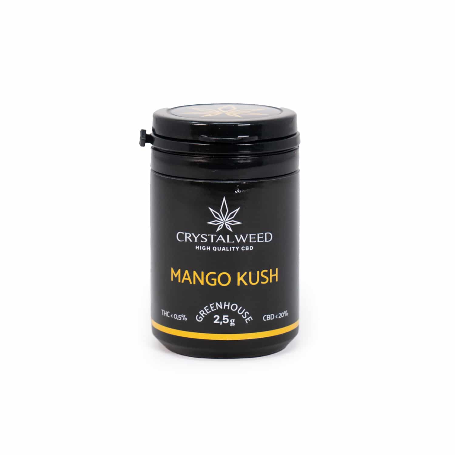 mango kush cannabis light 25g pot