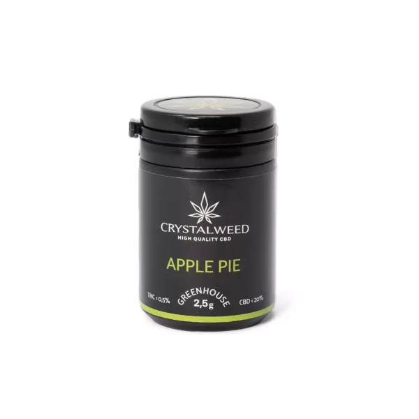 apple pie cannabis light 2.5g pot