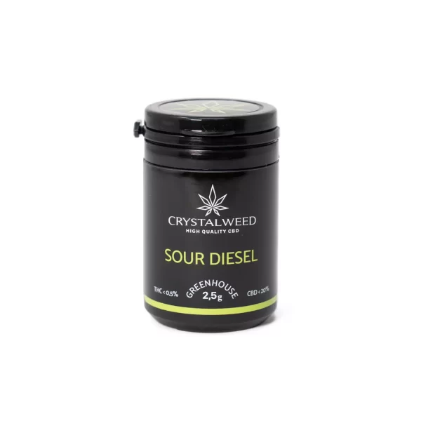 sour diesel cannabis light 2.5g pot